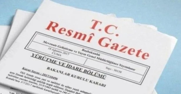 Irak ve Suriye tezkeresi Resmi Gazete'de