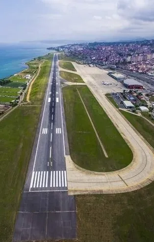Türkiye'de deniz dolgusu üzerine 3. havalimanı Trabzon'a yapılacak