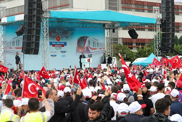 Son dakika: Başkan Erdoğan'dan Pendik-Sabiha Gökçen Metro Hattı Açılış Töreni'nde İmamoğlu'na sert tepki: Eli İstanbul'da gözü başka yerde-3