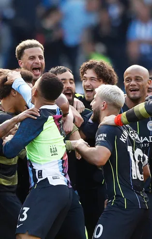 Premier Lig'de şampiyon Manchester City!