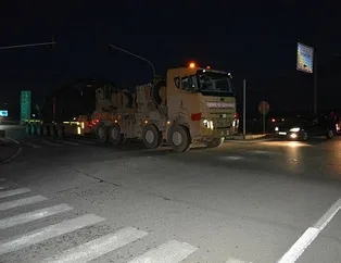 Kritik bölgeye askeri sevkiyat