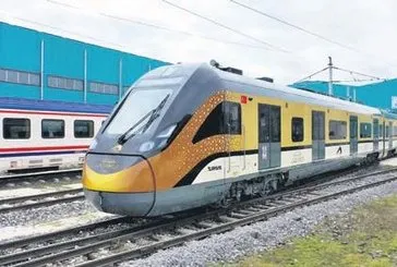 Milli Banliyö tren seti raylara çıkıyor