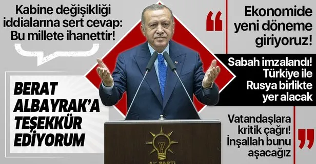 SON DAKİKA: Başkan Erdoğan’dan AK Parti Grup Toplantısı’nda önemli açıklamalar