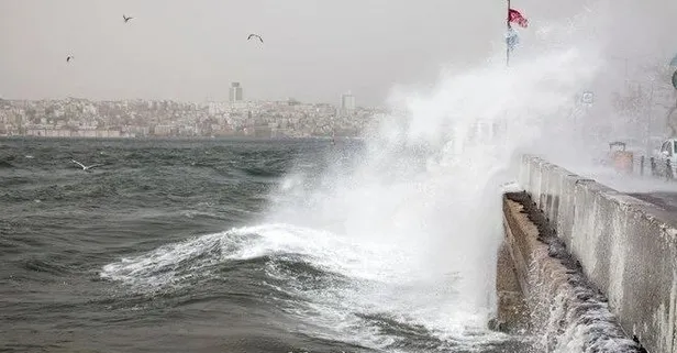 İstanbul'da fırtına alarmı! Beykoz'da yarın denize girmek yasak...