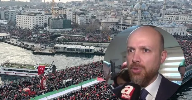 1 Ocak’ta Filistin için Galata Köprüsü'ne! Bilal Erdoğan'dan çağrı: "Duyarlılığımızı canlı tutmamız gerekiyor"