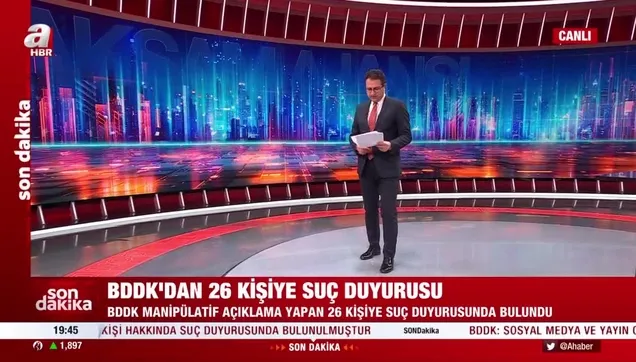 BDDK'dan İYİ Partili Durmuş Yılmaz ve 25 kişi hakkında suç duyurusu