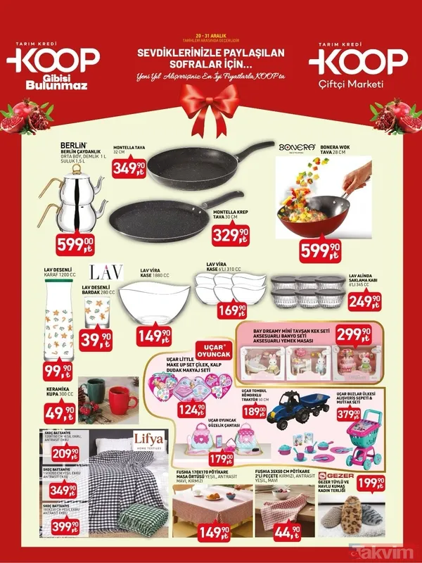 Hafta sonu fırsat alarmı! KOOP Market’te 20-21 Aralık’a özel çay, tavuk ve sıvı yağda indirimli fiyatlar - 20