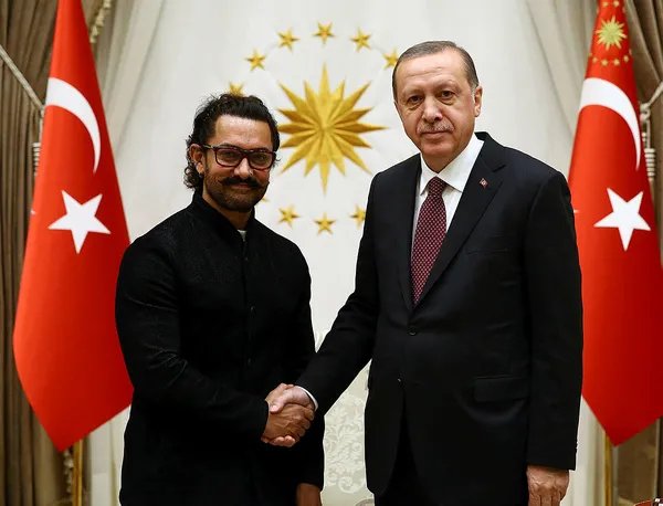 Cumhurbaşkanı Erdoğan Aamir Khan'ı kabul etti-1