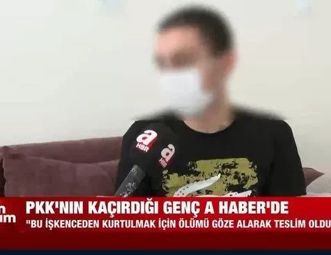 PKK’nın iğrenç yüzünü A Haber’de anlattı!