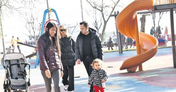 Gülşen, Ozan Çolakoğlu ve oğluyla Bebek Parkı’nda güzel havanın tadını çıkardı