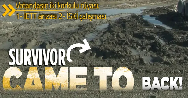 İstanbullu İETT arızalarıyla çileden çıkmışken İSKİ çalışmaları ile yaşanan rezaletlere bir yenisi eklendi