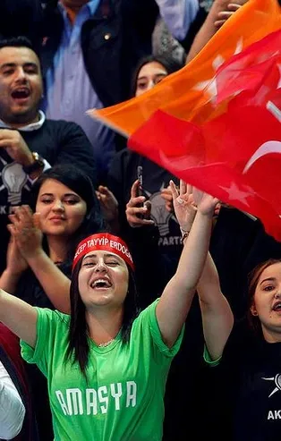 AK Parti 6. Olağan Kongresi'nde büyük coşku