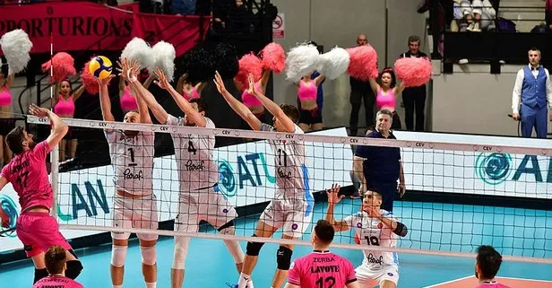 Halkbank, CEV Challenge Kupası Finali'nde Narbonne Volley'e mağlup olarak 2. oldu