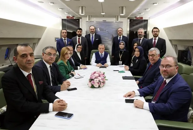 Başkan Erdoğan Türkmenistan'daki Üçlü Zirve sonrası gazetecilerin sorularını yanıtladı! ABD'ye terör tepkisi: "Sabrımız taştı"-2