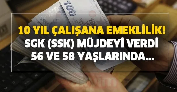 cesitli durumlarda erken emeklilik