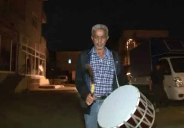Ramazan davulcusundan rahatsız oldu, tehditler savurdu: Sizi vururum-2