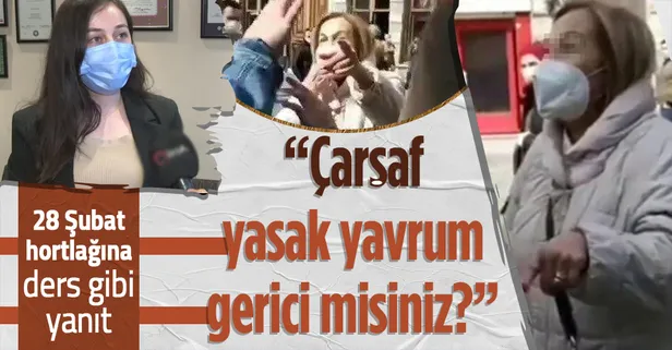 Taksim'de İslam düşmanlarının saldırısına uğrayan çarşaflı genç kızların babası ve avukatı konuştu