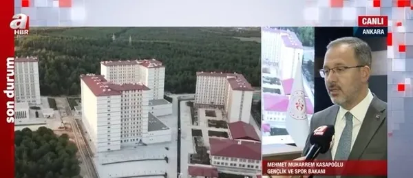 1662975987929.jpg Öğrencilerin barınma sorununu çözecek adım! 105 yeni yurt binası geliyor! Gençlik ve Spor Bakanı Kasapoğlu A Haber'de anlattı-4