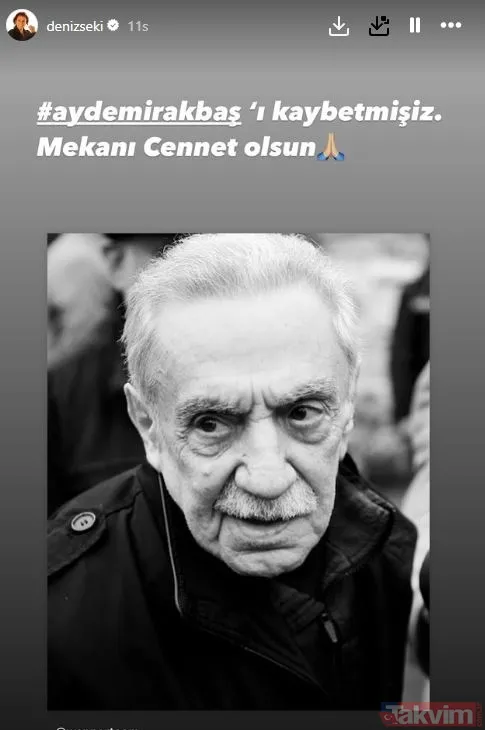 Aydemir Akbaş’a ünlüler böyle veda etti: “Bu dünyadan onurlu bir Aydemir Akbaş geçti” Ebru Gündeş, İbrahim Tatlıses, Mehmet Ali Erbil... - 19