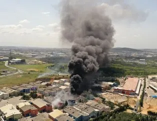 SON DAKİKA: Tuzla’da patlama! Orhanlı’da fabrikada yangın: Patlama anı kamerada