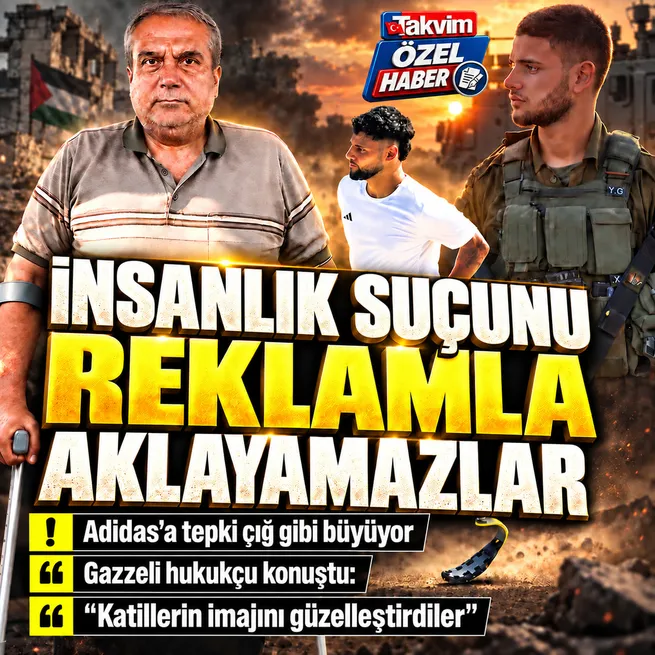 Gazzeli hukukçudan Adidas’a sert çıkış! Katillerin imajını güzelleştirdiler