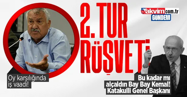 CHP'den 28 Mayıs rüşveti! Adana Büyükşehir Belediyesi Başkanı Zeydan Karalar ikinci tur için Kılıçdaroğlu'na oy karşılığında iş dağıtıyor