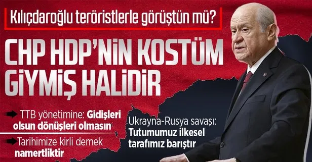 Son dakika: MHP Genel Başkanı Devlet Bahçeli’den Kılıçdaroğlu’na tepki: Tarihimize kirli demek namertliktir
