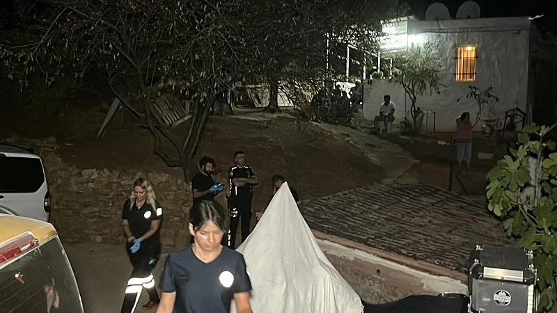 Bodrum'da kanlı pusu! Evlerinin salonunda otururken silahlı saldırıya uğrayan 2 kişi öldü: Polis, kaçan şüphelileri arıyor-2