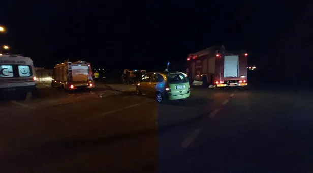 Eskişehir’de feci kaza! Fabrika işçilerini taşıyan minibüs otomobil ile çarpıştı: 8 yaralı-3