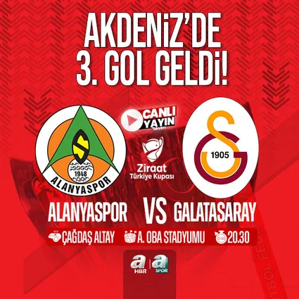 Alanyaspor - Galatasaray | ZTK CANLI YAYIN