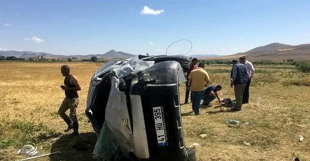 Erzincan’da feci kaza: 1 ölü 4 yaralı!