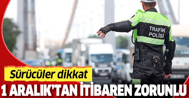 Zorunlu kış lastiği uygulamasında ceza 625 lira! 1 Aralık'ta başlıyor