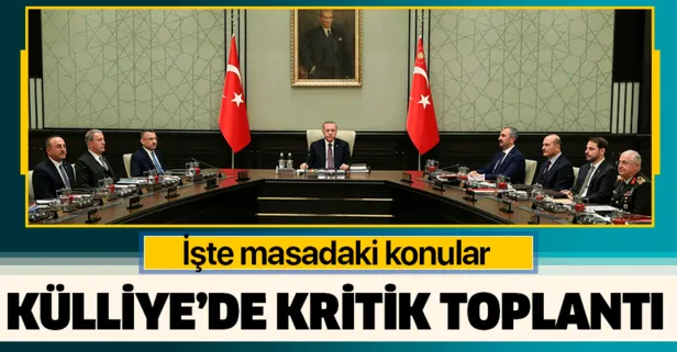 Milli Güvenlik Kurulu, Erdoğan başkanlığında toplandı