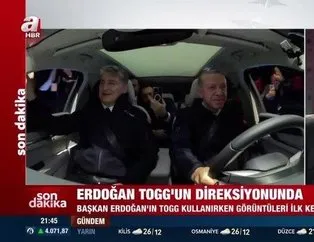 Başkan Erdoğan TOGG direksiyonunda