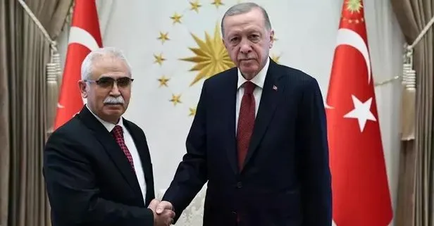 Başkan Erdoğan AYM Başkanı Kadir Özkaya’yı kabul etti
