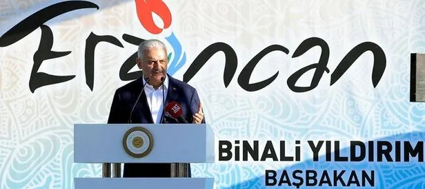 Başbakan Yıldırım Erzincan’da konuştu