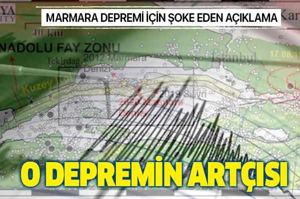 Dikkat çeken açıklama: ‘Marmara Denizi’ndeki deprem o depremin artçısı olabilir’-1