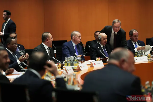 Berlin'deki zirvede Başkan Erdoğan rüzgarı - 22