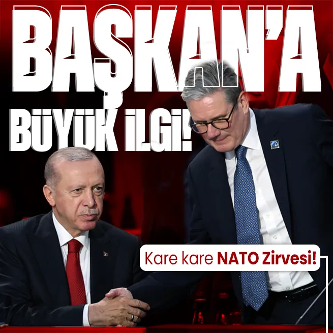 Dünyanın gözü kulağı NATO Zirvesinde! Liderlerden Başkan Recep Tayyip Erdoğana büyük ilgi