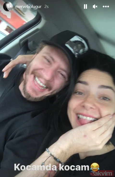 Merve Boluğur ile eşi Mert Aydın'ın düğündeki o anları fena ti'ye alındı: "Acun Ilıcalı ile Şeyma Subaşı'nın düğününü izliyorum gibi" - 6