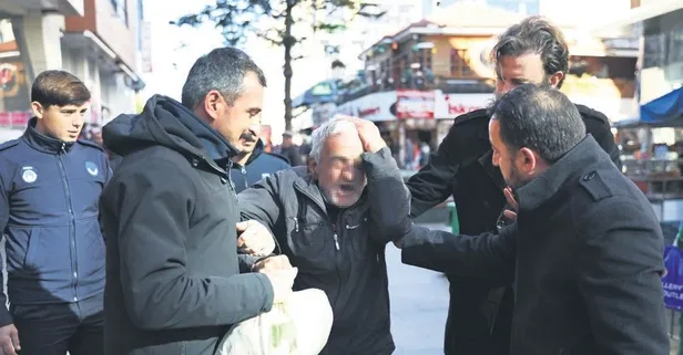 Dilenirken yakalandı, ’Beni bırakın’ diye ağladı