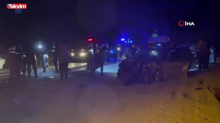 Balıkesir’de feci kaza: 2 ölü 7 yaralı!