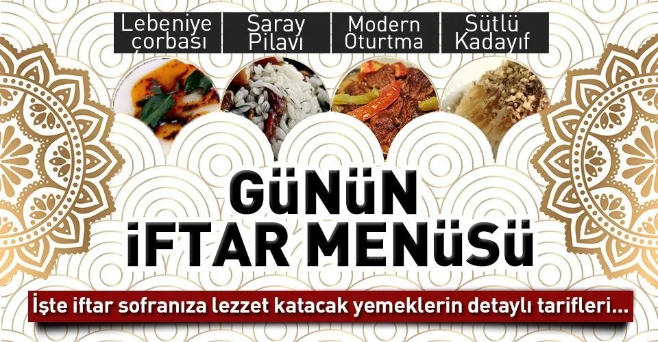 Gunun Iftar Menusu Sanal Basin