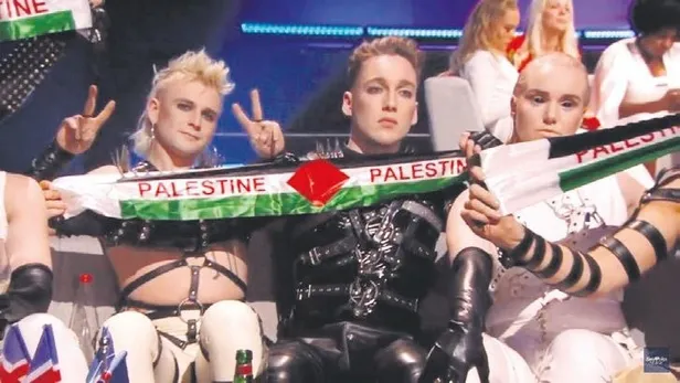 İsrail’deki Eurovision finalinde sahne alan Madonna İsrail-Filistin barışı çağrısı yaptı-2