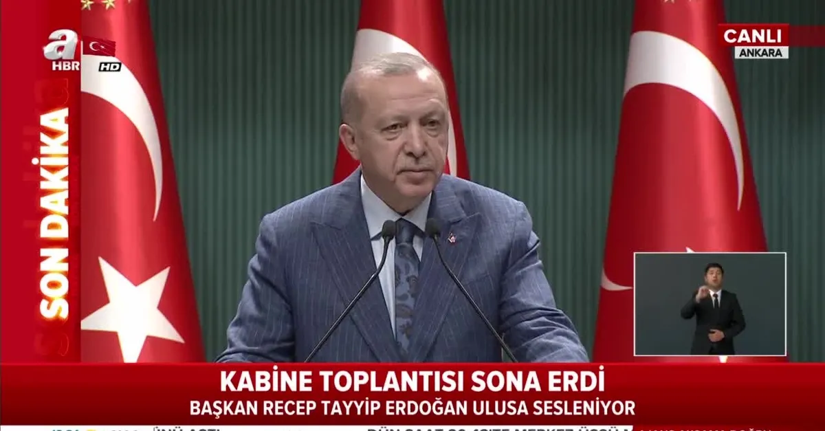 son dakika baskan erdogan dan kabine