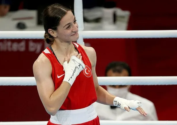 2020 Tokyo Olimpiyat Oyunları | Boksta Buse Naz Çakıroğlu ve Busenaz Sürmeneli'den tarihi başarı!-6