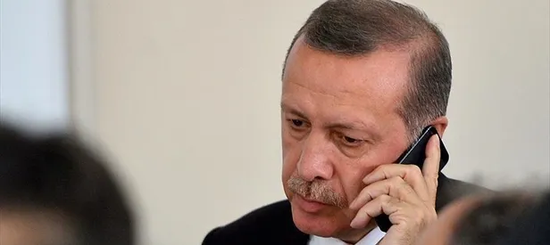 Cumhurbaşkanı Erdoğan'dan Mescid-i Aksa telefonu