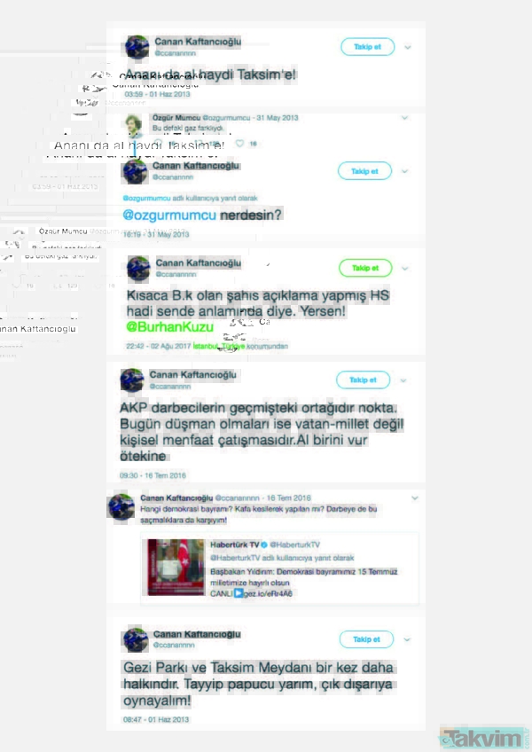 Son dakika... İşte Canan Kaftancıoğlu'na hapis cezası aldıran skandal tweetler... (Canan Kaftancıoğlu hapse girecek mi?) - 6