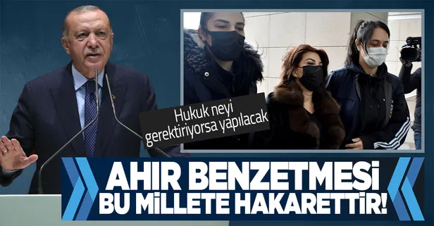 Başkan Recep Tayyip Erdoğan'dan Sedef Kabaş açıklaması: Hukuk neyi gerektiriyorsa, burada gereği yapılacaktır