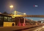 İstanbullunun bitmek bilmeyen metrobüs çilesi! Ekrem İmamoğlu'nun yoğunluk çözümü fos çıktı!
